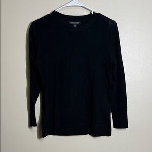 Banana Republic Extra Fine Merino Wool Tight Knit Sweater Size XS Petite